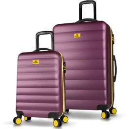 Zoozie Bags Juego de maletas Damson (2 piezas)
